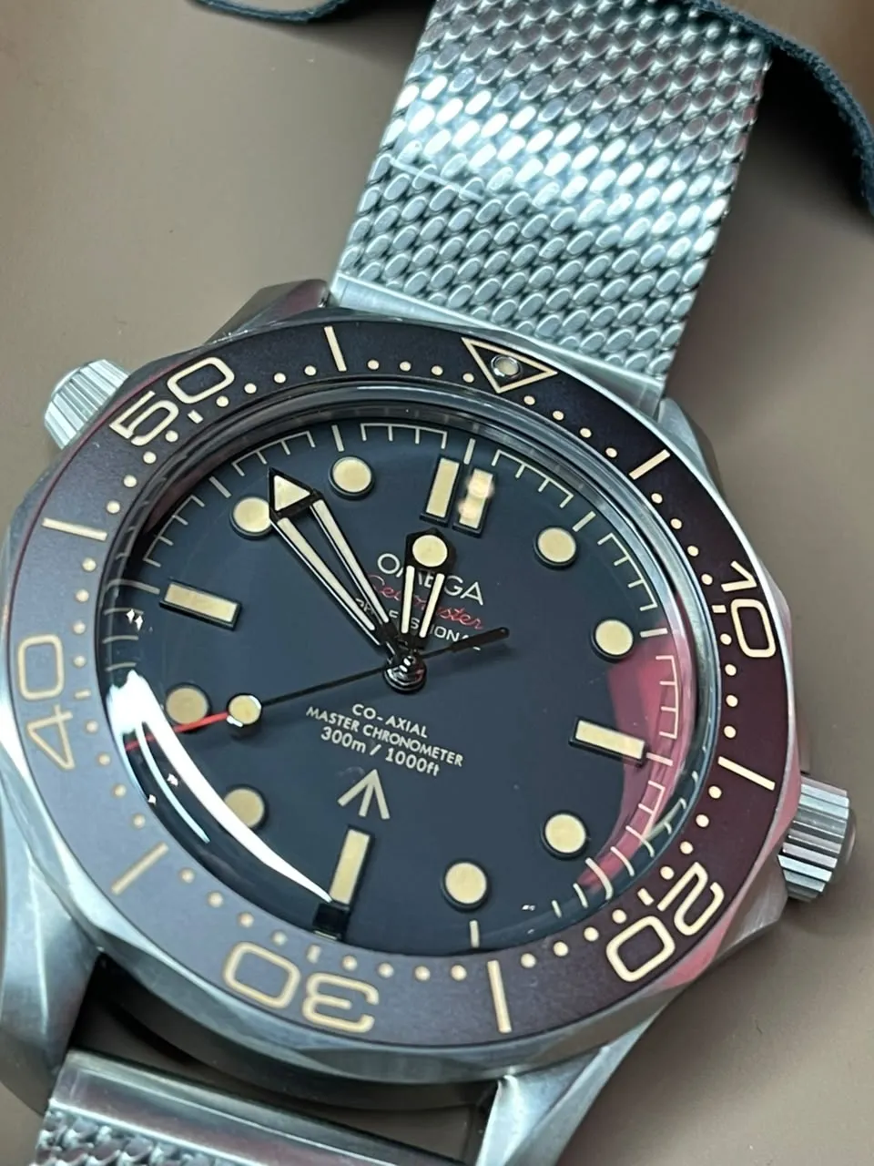 Reloj Omega 007 Titanium de la colección Exclusive.